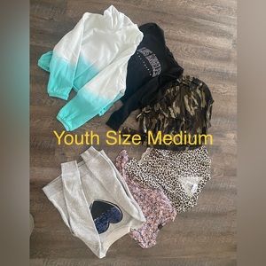 Youth size medium shirts